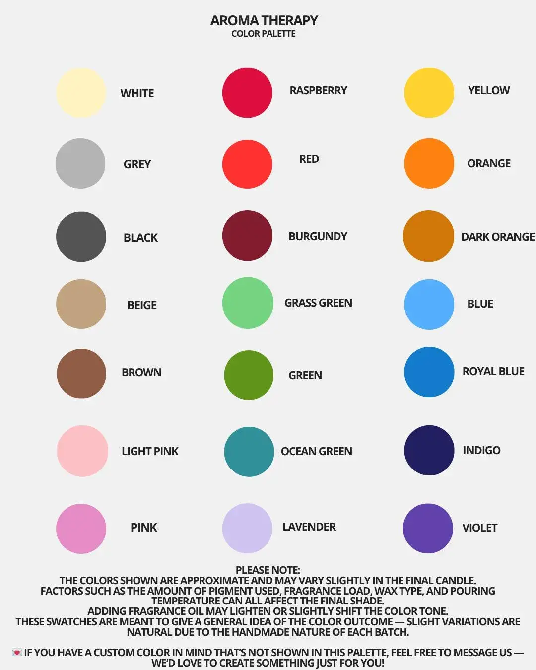 Aroma Therapy Candle - Wholesale Novelty Candle - Large Soy Wax Cake Candle11