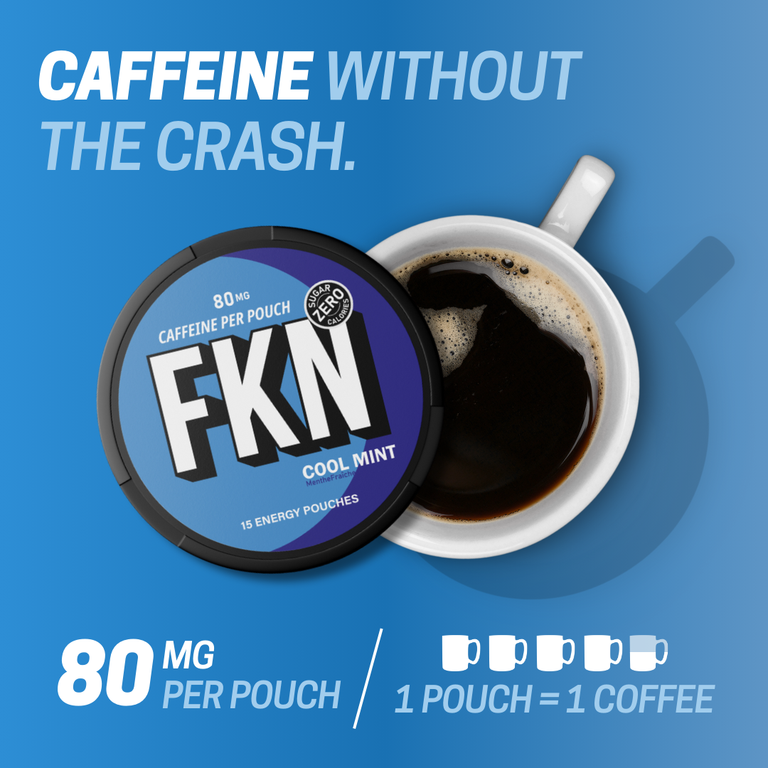 FKN Rich – wholesale Oralt tillskott/Vitamin – FKN Koffeinpåsar (Cool Mint) 80MG1