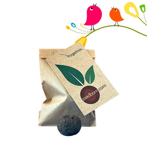 Zaadbom - Wholesale Plant Seeds - 1 Seed Bomb In A Bag Of Bird Mix
