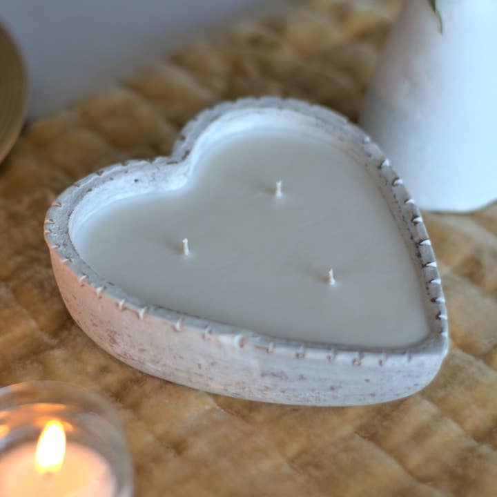 *Profumi Estivi* - Candela Cuore di Argilla per la vendita all'ingrosso da parte di LiveYoung Candle Company