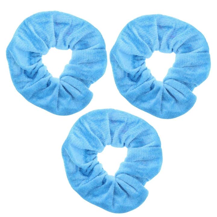 Topkids Accessories - Wholesale Scrunchie - Women's - Velvet Scrunchie Scrunchies Elastic Hair Band Ponytail Holders Hair Scrunchie Hair Bobbles Hair Accessories for Women, Ladies, Girls - Pack of 3