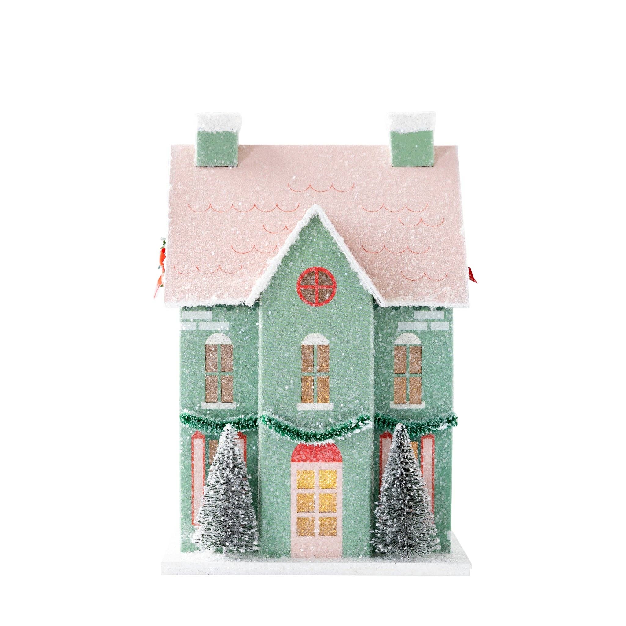 My Mind’s Eye - Wholesale Christmas Decoration - VIL1052 - Village Christmas Paper House Decoration5