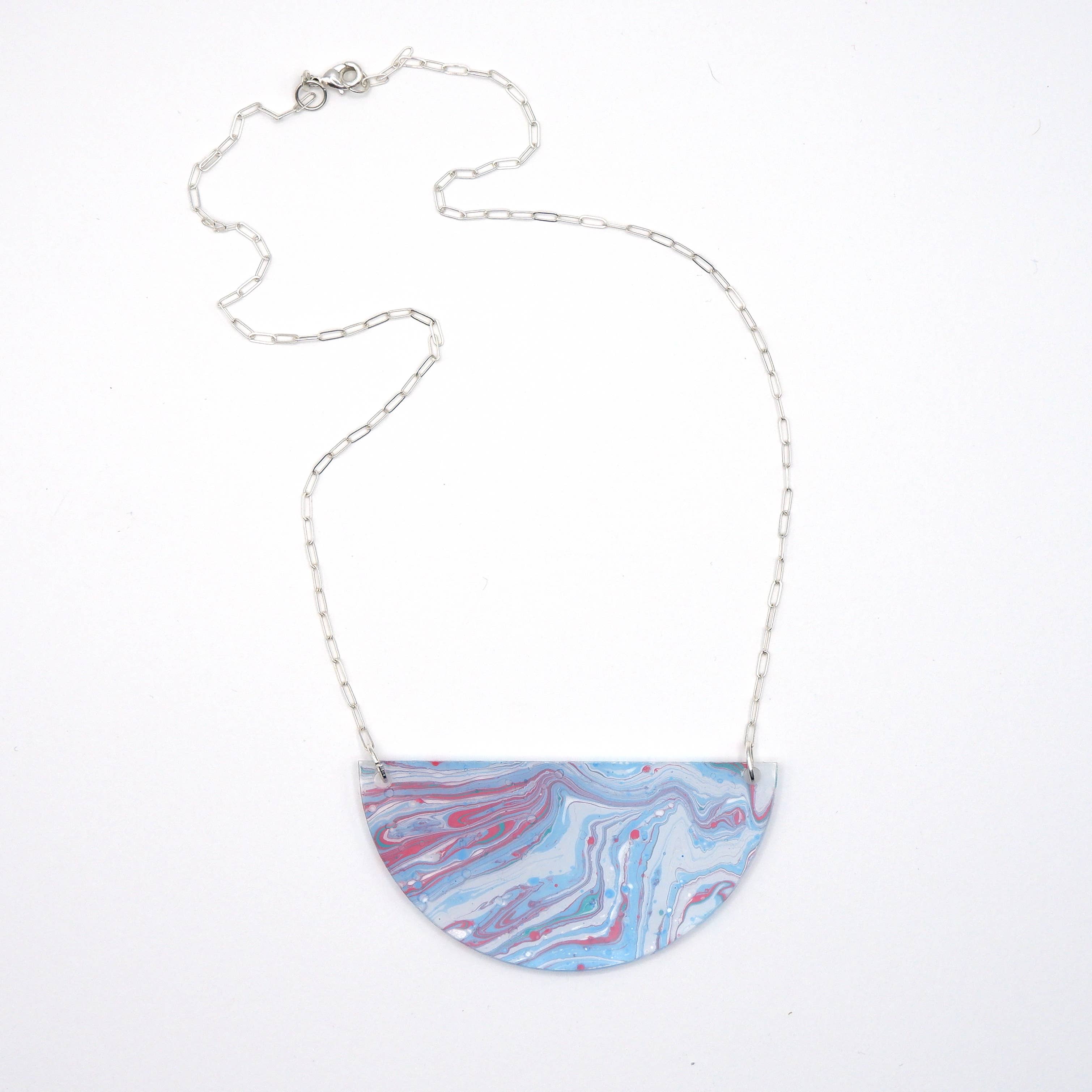 Grayjay Studio - Wholesale Pendant/Charm Necklace - Half Moon Pendant Necklace1