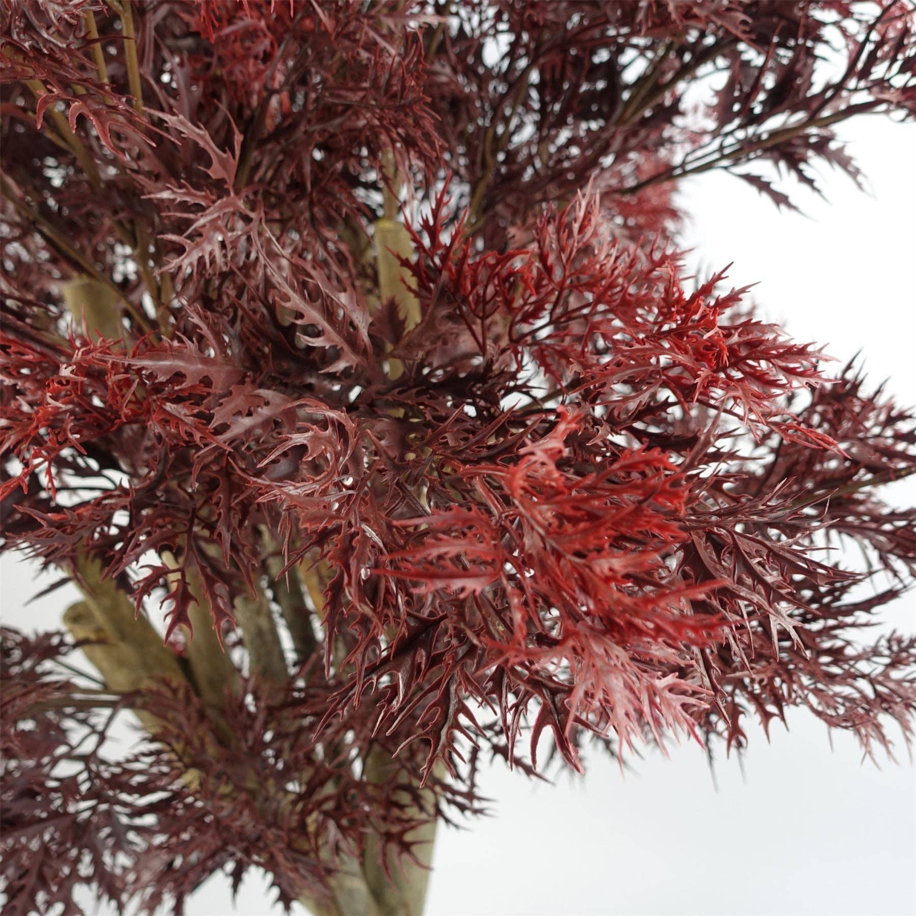 Leaf Design UK LTD – wholesale Artificial plant – Leaf Design 120cm Red Aralia Tree Artificial UV Outdoor3