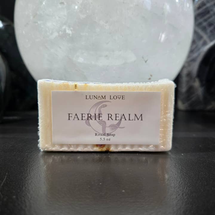 Faerie Realm Ritual Soap for wholesale by Lunam Love