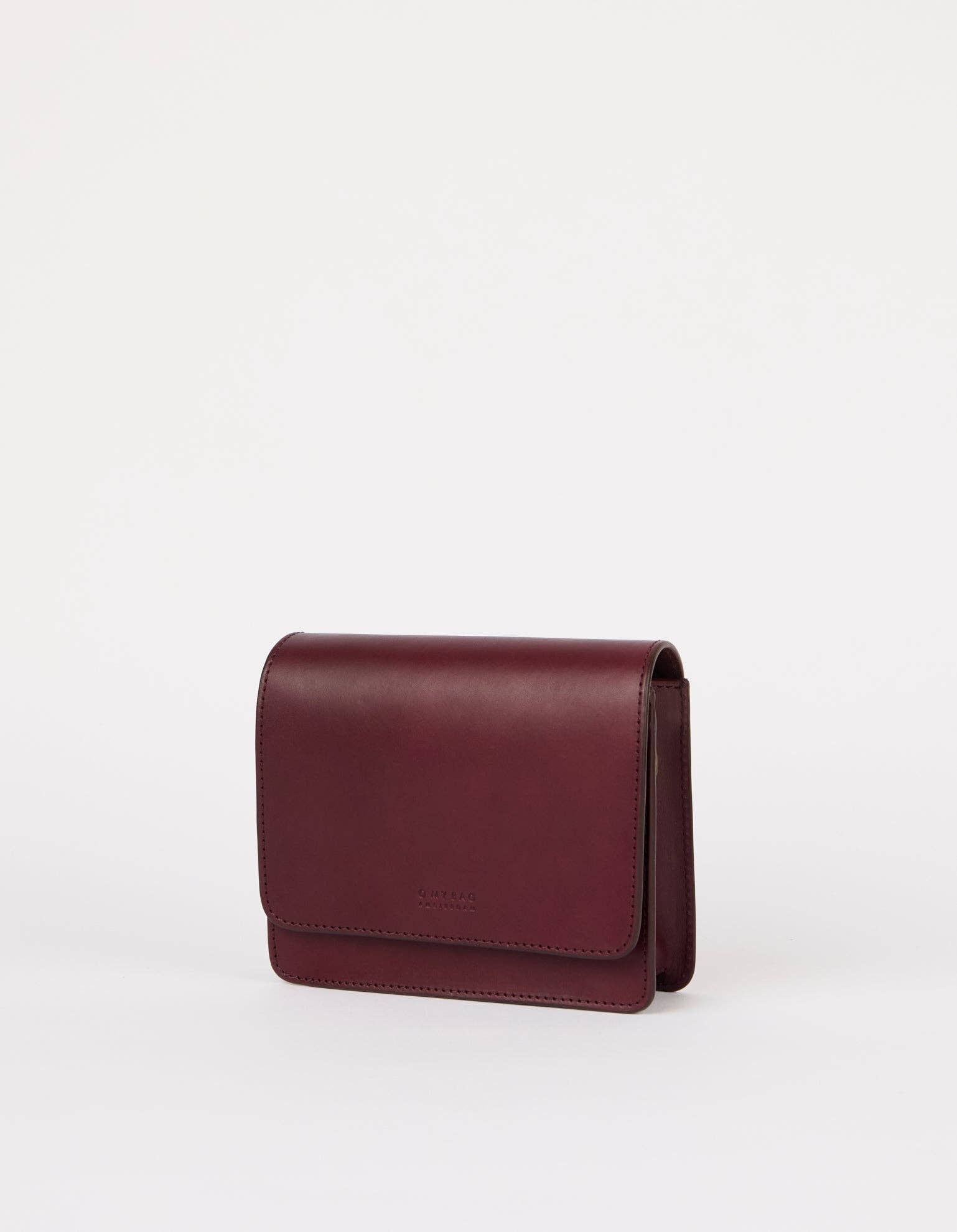 O My Bag - Wholesale Crossbody Bag - Women's - Audrey Mini - Dark Cherry Classic Leather2