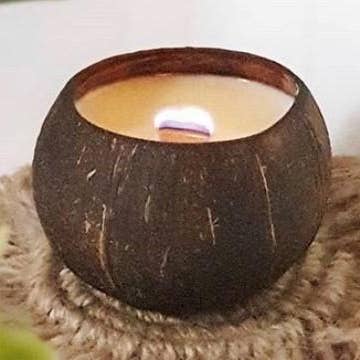 Coco candles for wholesale by Packawin