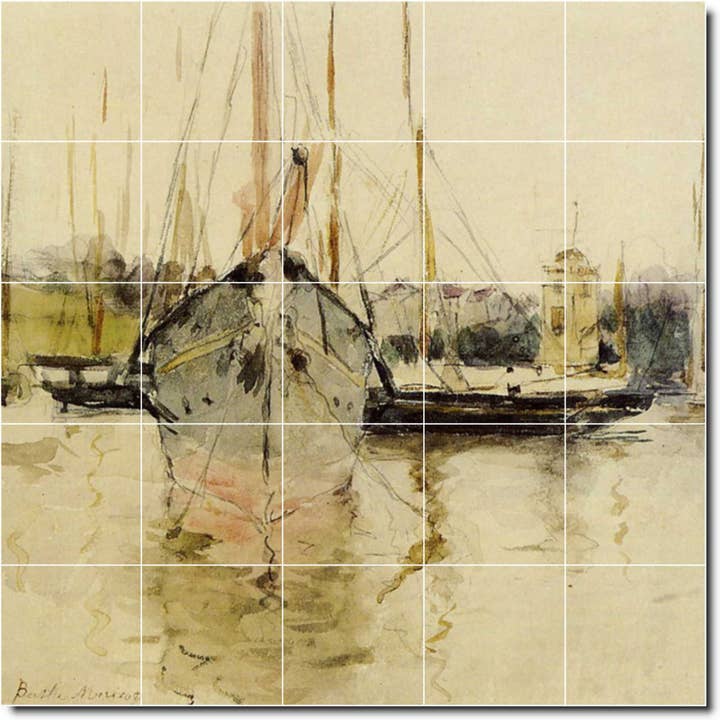 Decorazione murale con piastrelle in ceramica Waterfront PT06530 per la vendita all'ingrosso da parte di Picture-Tiles.com