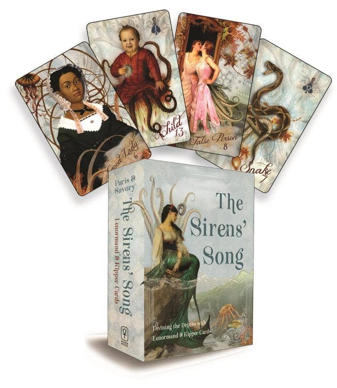 Microcosm Publishing & Distribution - Wholesale Tarot Cards - Sirens' Song: Diving the Depths Lenormand & Kipper Cards0