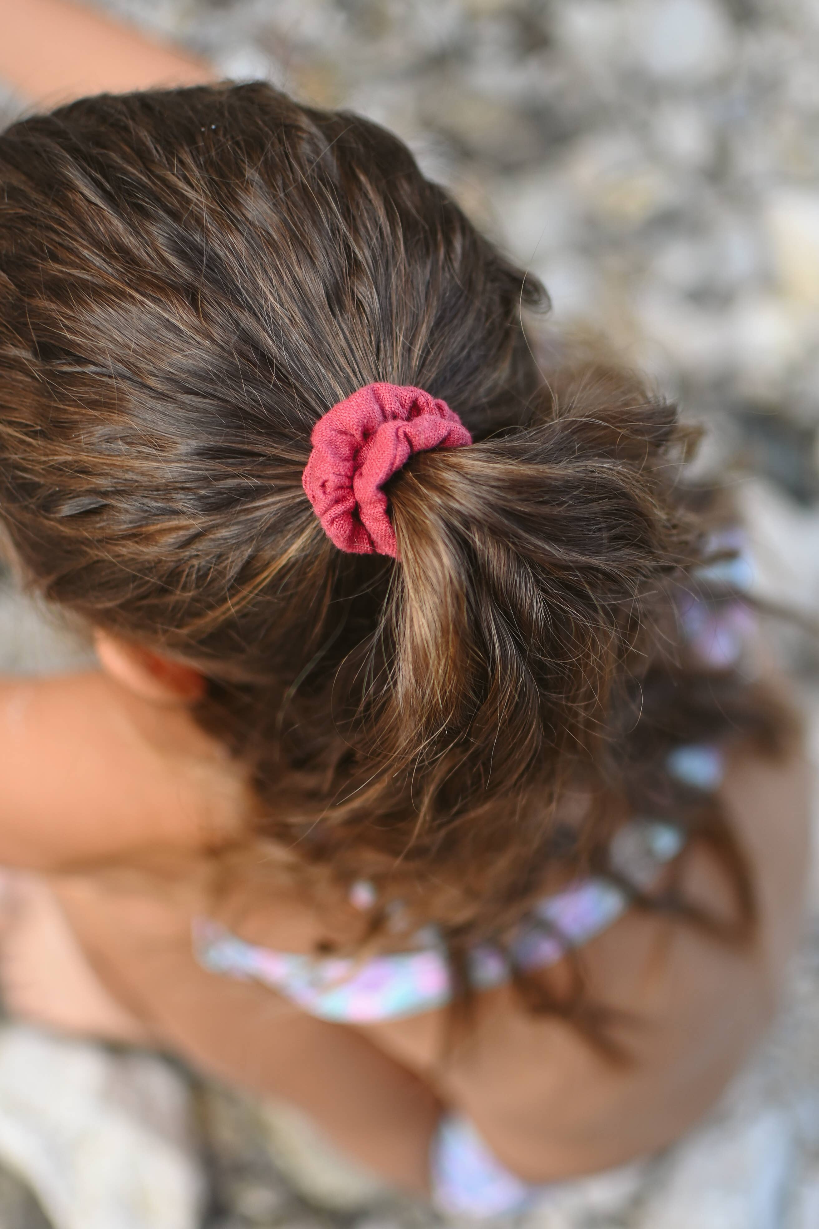 Lanika Atelier, Nika Korošec s.p. - Wholesale Hair Tie - Skinny 100% Linen Hair Elastic, No Plastic Scrunchies 8