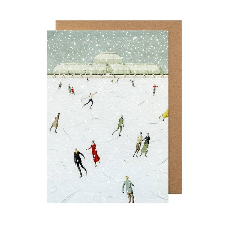Skridskoåkning på Kew för wholesale av Hester & Cook - Stationery