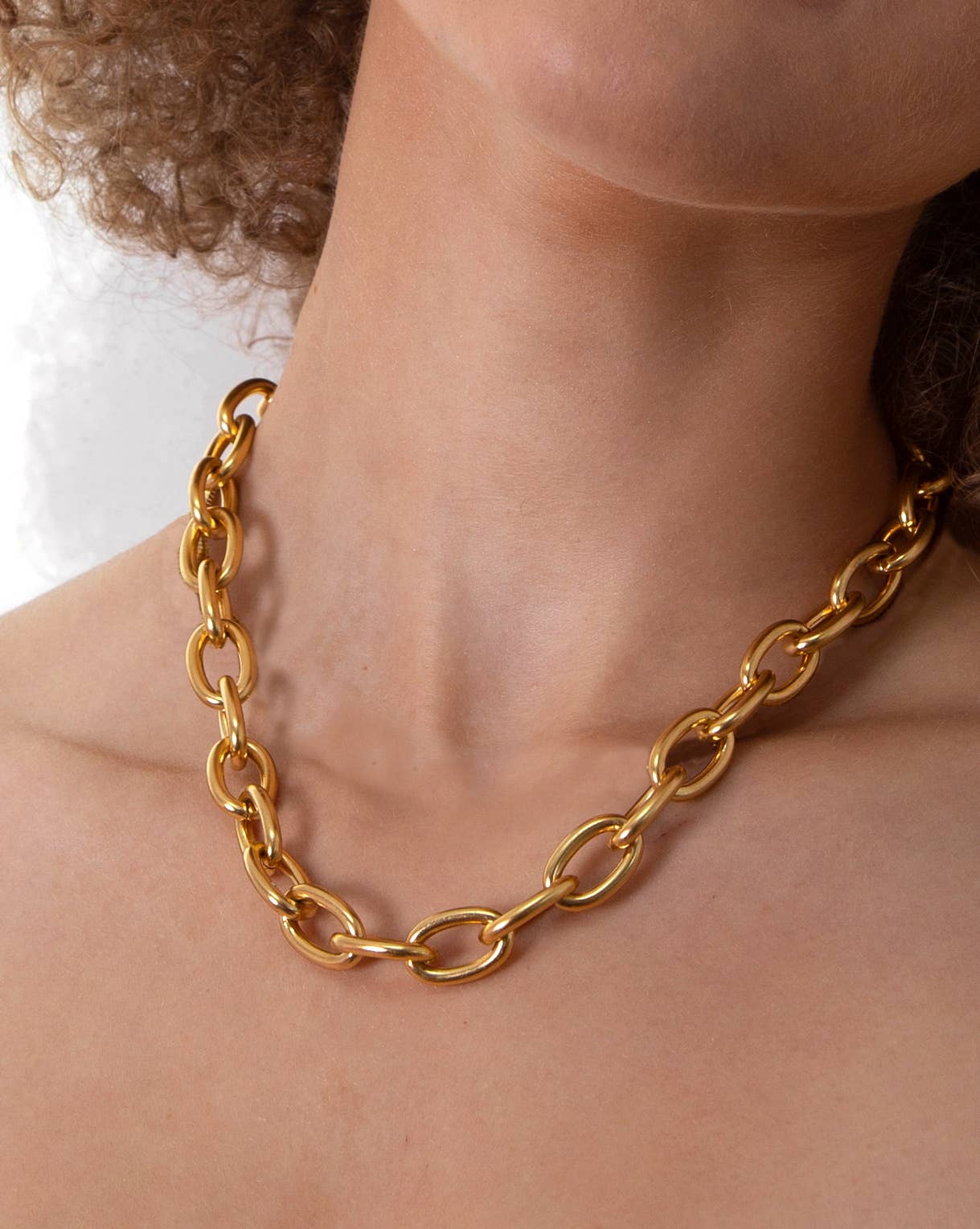 Dazylleco Collana Girocollo Donna Oro Collana Choker Statement - Foto 6