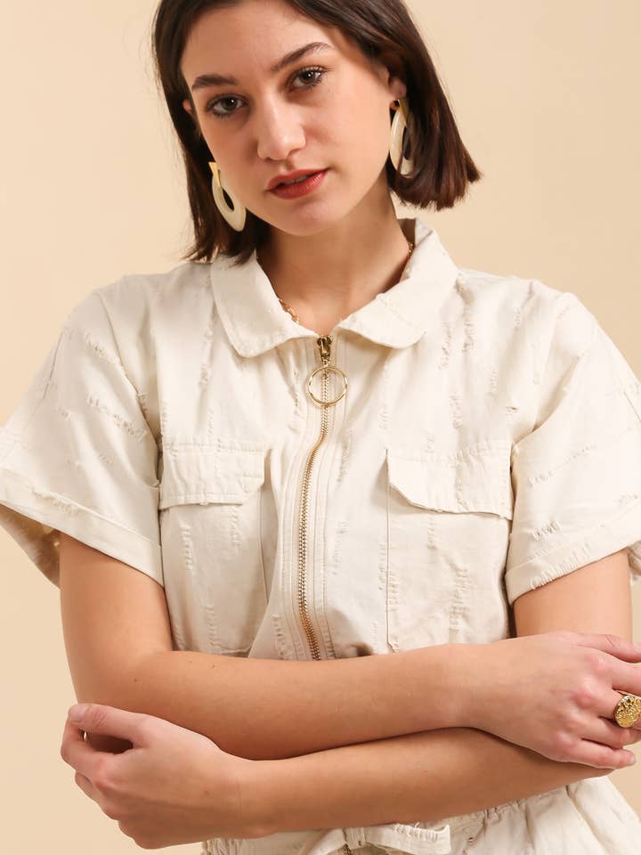 Mono de algodón elegante y cómodo - K9007 para venta al por mayor de INSPIRATION STUDIO