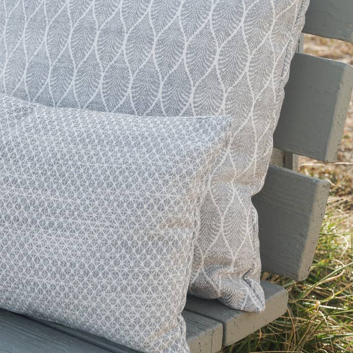Anaya Home - Wholesale Throw/Decorative Pillow - Coastal Breeze Grey Outdoor Pillow