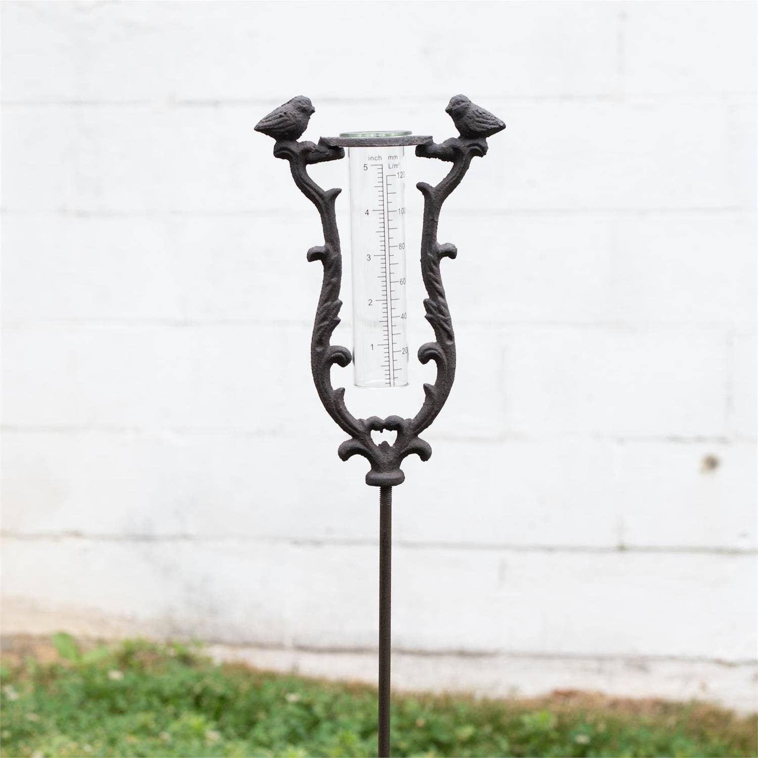 Audrey's Home & Gift - Wholesale Garden/Lawn Stake - Rain Gauge Garden Stake (Pk/04)2