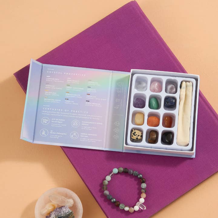 Healing Stones Boxed Crystal Collection for wholesale by GeoCentral