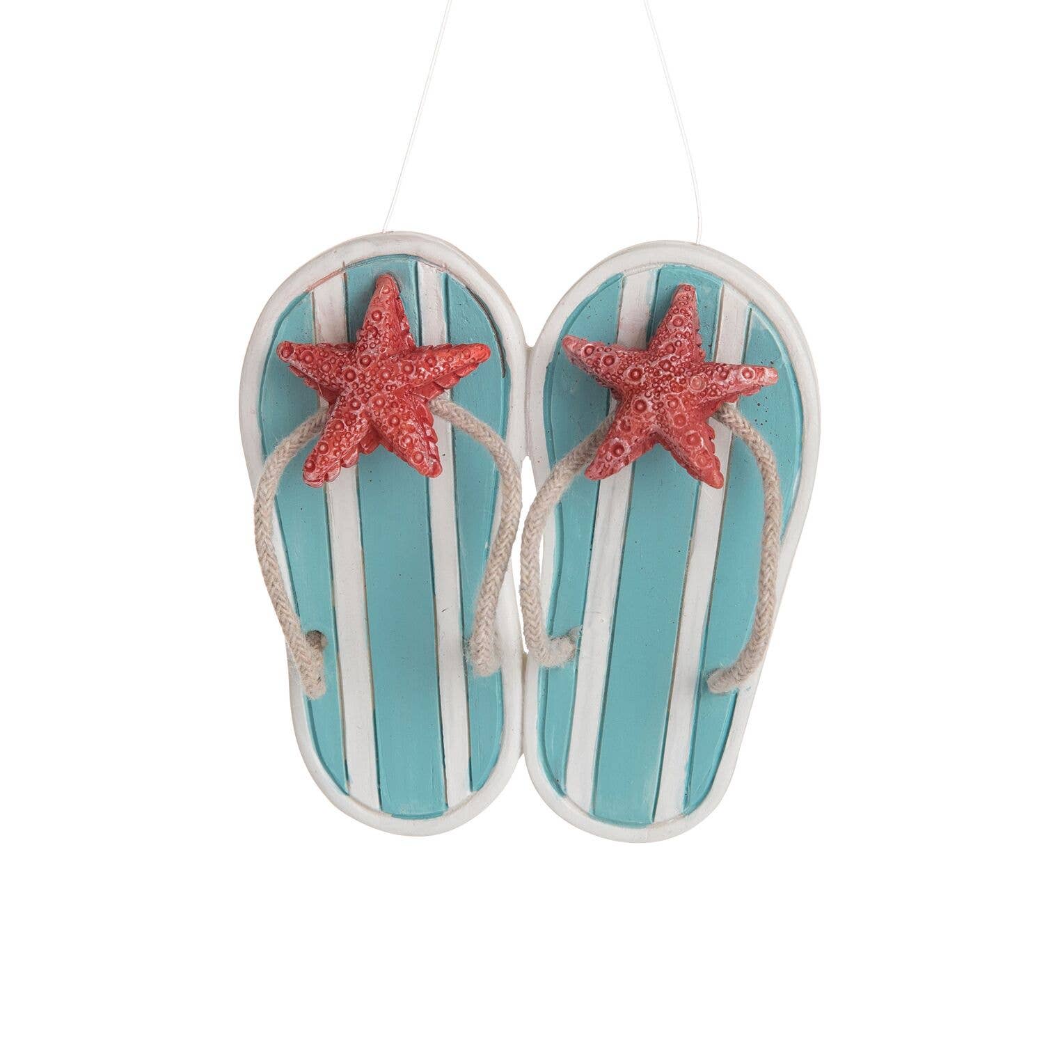 Beachcombers - Wholesale Ornament - SALE Christmas Flip-flops Starfish Ornament