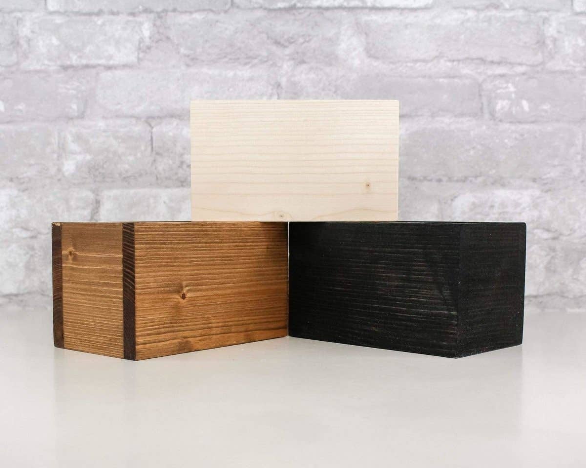 Sola Wood Flowers - Wholesale Decorative Box - Rectangle Centerpiece Box7