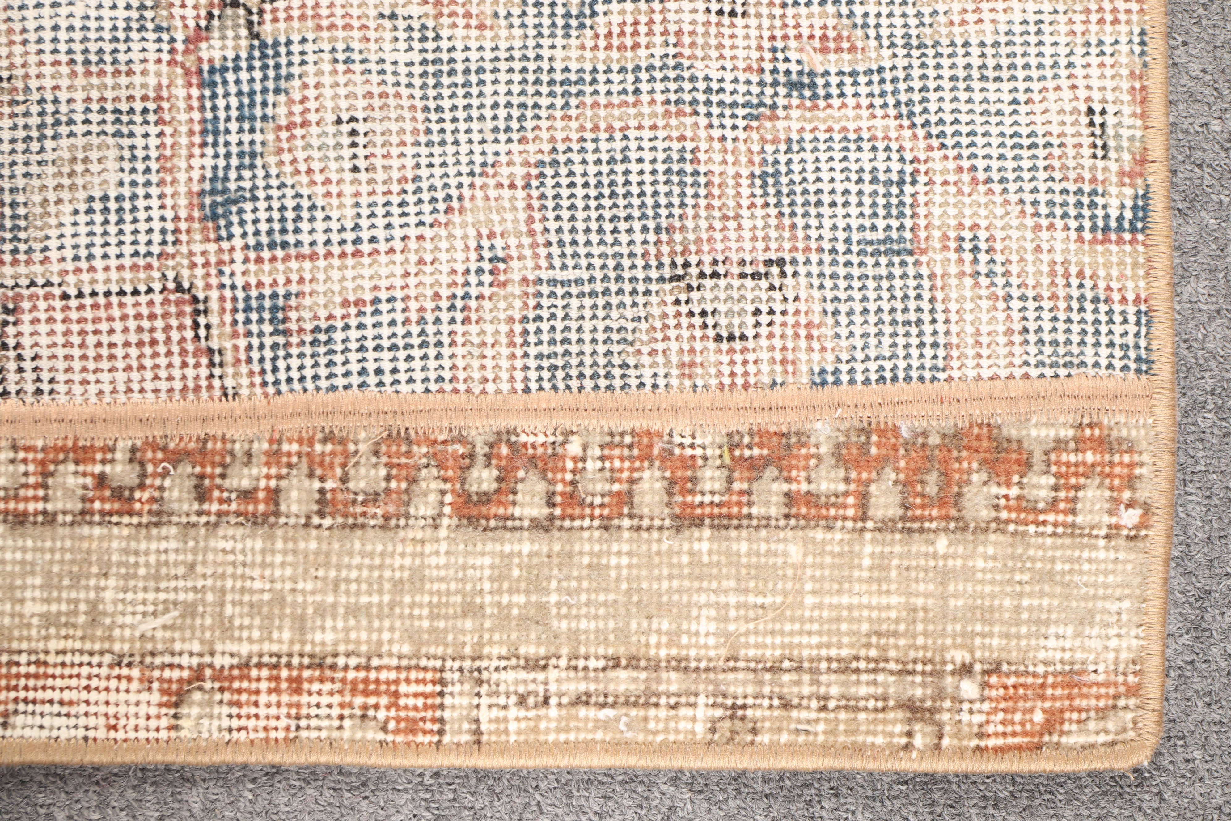 The Loom Wholesale - Wholesale Rug Pad - Turkish Vintage Rug, Small 2.8x8.9 ft (84x272 cm) Rug, Brown Floral Rug7