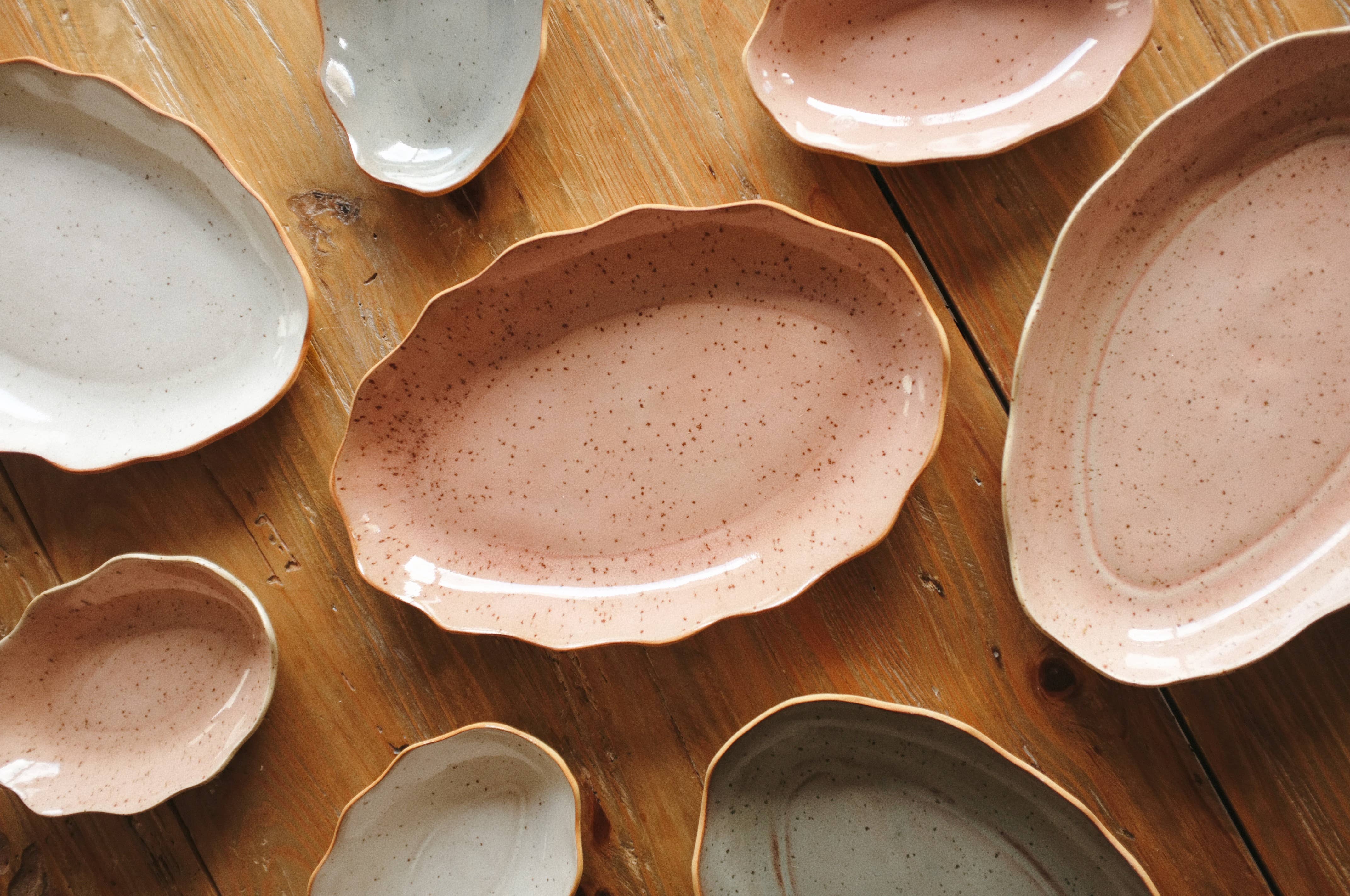 Ohyoko ceramics - Wholesale Serving Tray - Handcrafted stoneware trays for breakfast and snacks10