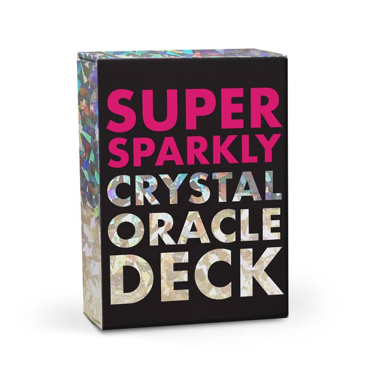 Knock Knock - Wholesale Tarot Cards - Super-Sparkly Crystal Oracle Deck