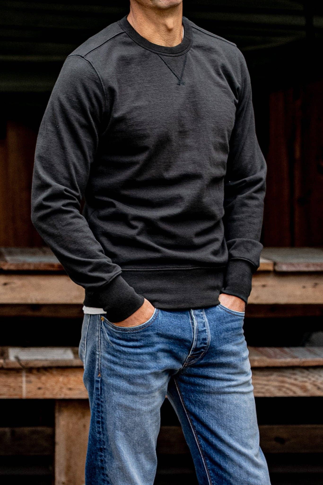 basalt Stinson Pullover | 12oz Rugby Jersey 100% cotton for wholesale on Faire11