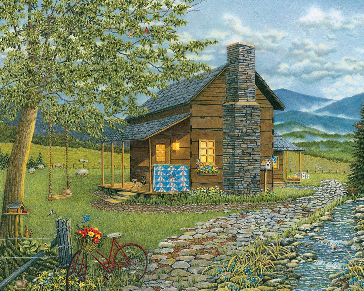 Heritage Puzzle - Wholesale Puzzle - Adult - A Smoky Mountain Summer 1000 Piece
Puzzle