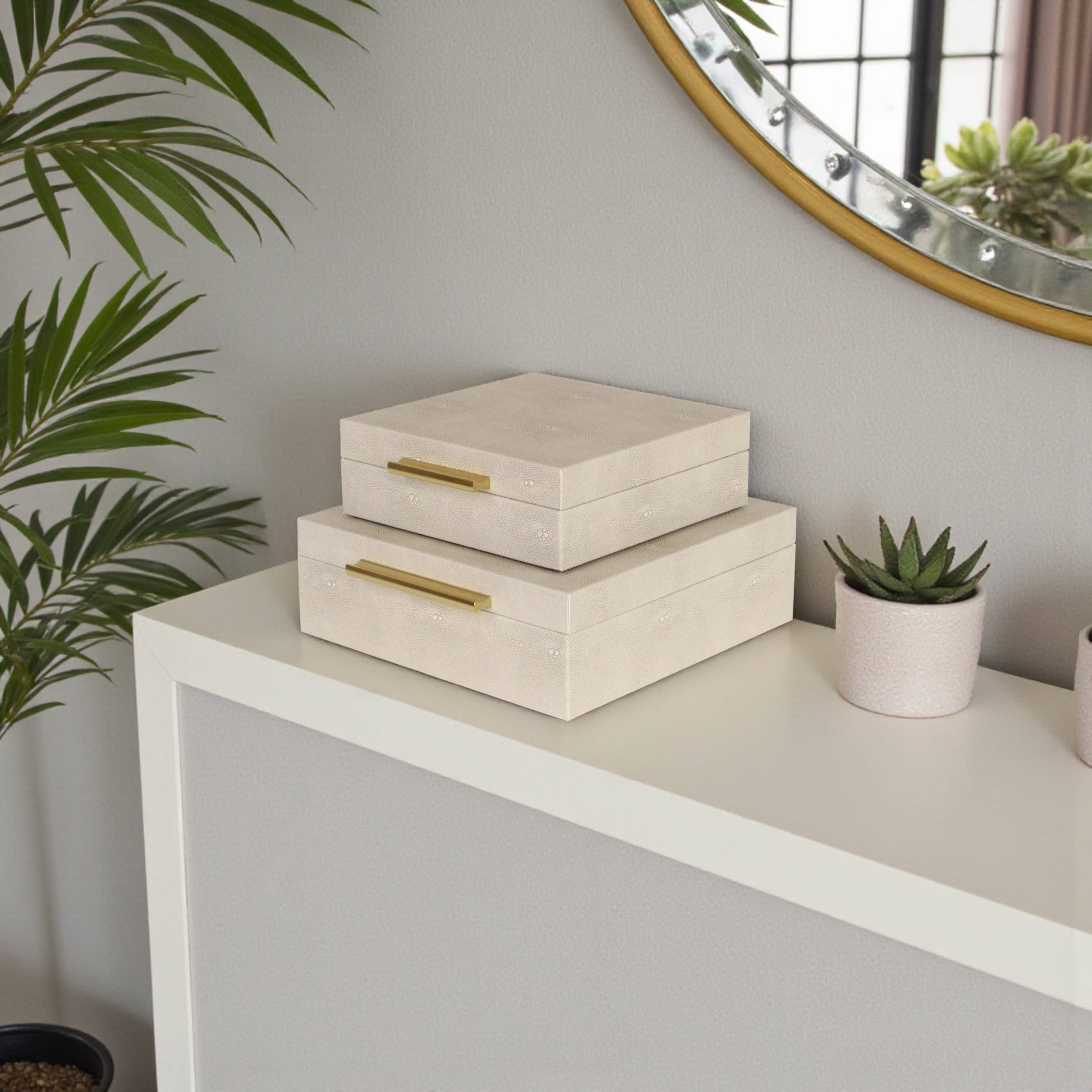 Cheungs Home Decor - Wholesale Decorative Box - Lusan Square Decorative Box Set38