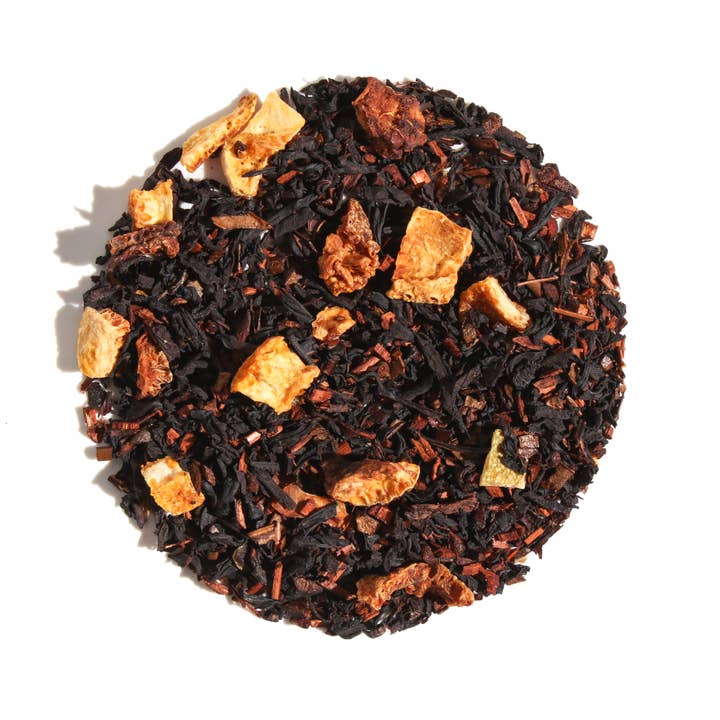 Plum Deluxe Tea – wholesale Loose tea – Oregon Breakfast Hazelnut Orange Black Loose Leaf Tea1