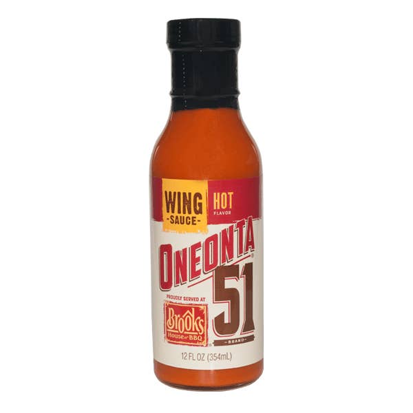 Brooks' Hot Wing Sauce for wholesale by Brooks' House of Bar-B-Q