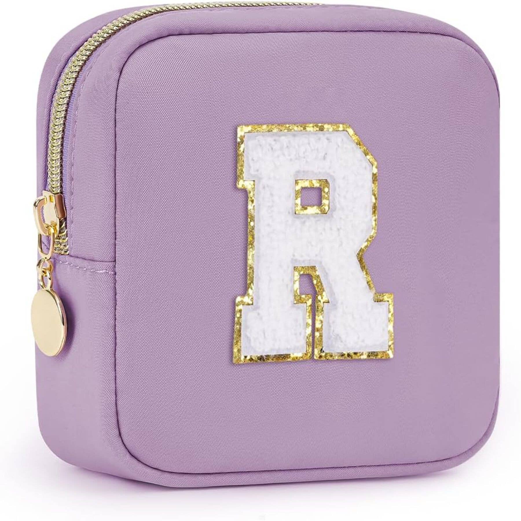 wandf – Großhandel Schmink-/Kosmetiktasche – Personalisierte Monogramm-Tasche Mini Initialen Schminktasche128