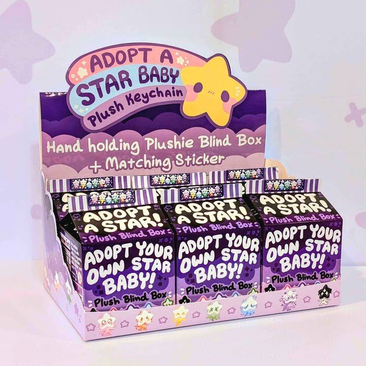 Adopt a Star Baby Plush Blind Box Wholesale Set for wholesale by Milky Tomato