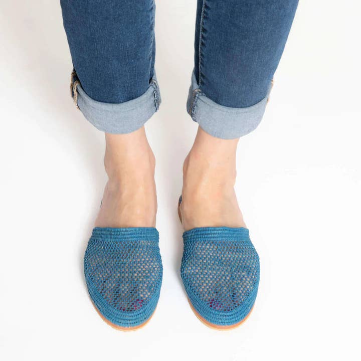 Pathiya - Venta al por mayor Sandalias - Mujer - Sandalias de rafia - Zapatos Raphia de fibra natural hechos a mano