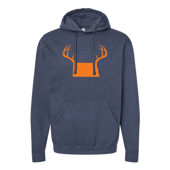 Moletom com capuz da Dakota do Norte por atacado de Wheatheadz