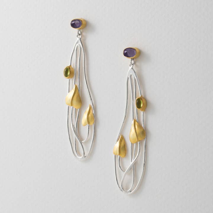 Boucles d'oreilles Macdonald Willowwood... pour la vente par Paula Bolton Jewelry