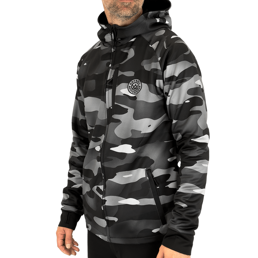 Odyssey Activewear - Wholesale Hoodie - Men's - Dark Camo Tech Hoodie12