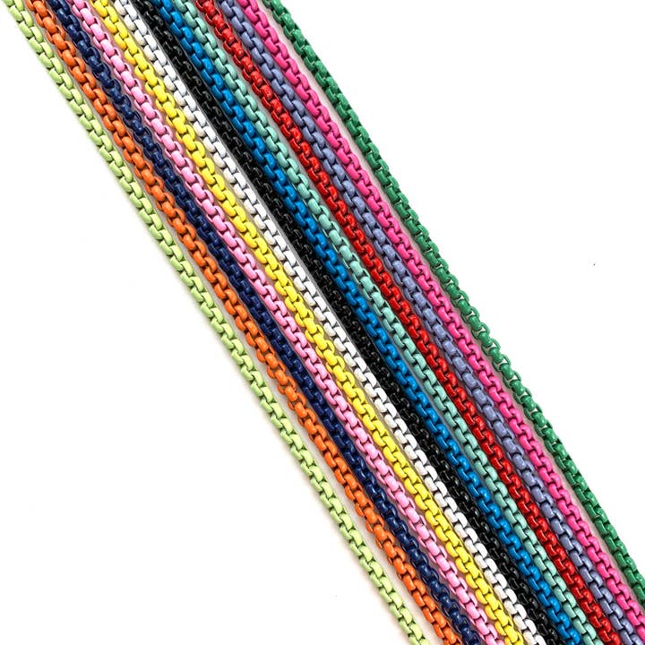 Karli Buxton - Wholesale Link & Chain Necklace - Enamel Chain