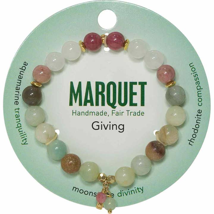 Marquet - Wholesale Beaded Bracelet - Authentic Fair Trade Stone and Crystal Energy Bracelets