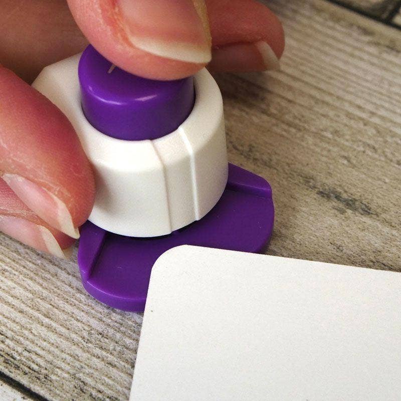 Ecstasy Crafts Distributing - Vente Outil de bricolage - Premier Craft Tools - Mini poinçon pour arrondir les coins - 3/8 po2