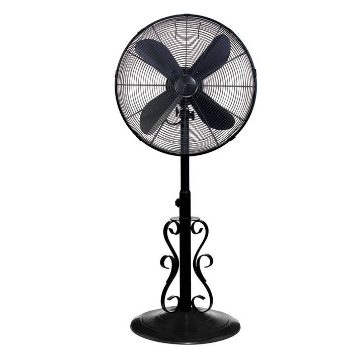 Ventilatore da esterno - Ebano per la vendita all'ingrosso da parte di DecoBreeze