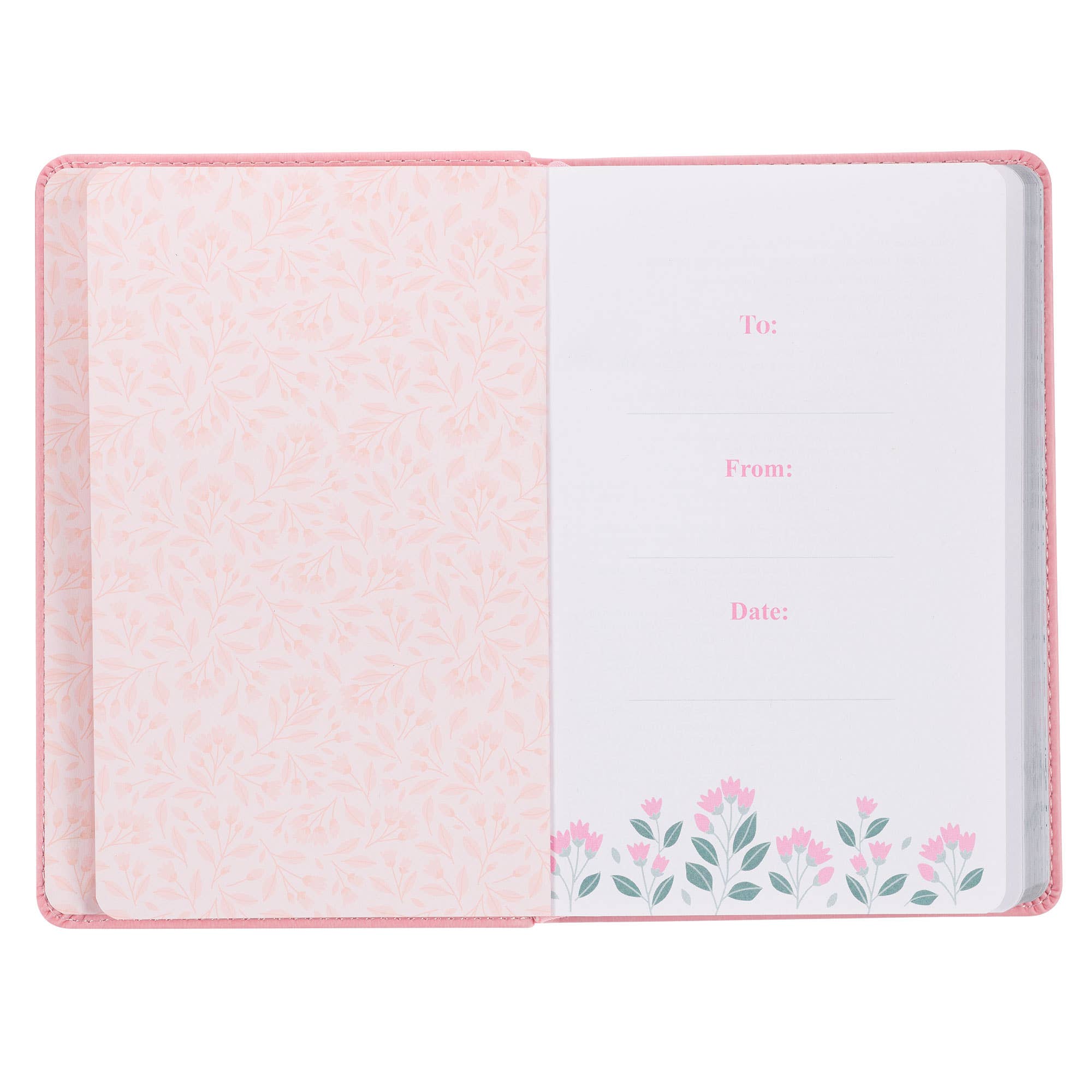 Christian Art Gifts - Wholesale Religion Book - Devotional Look Up, Girl Faux leather3