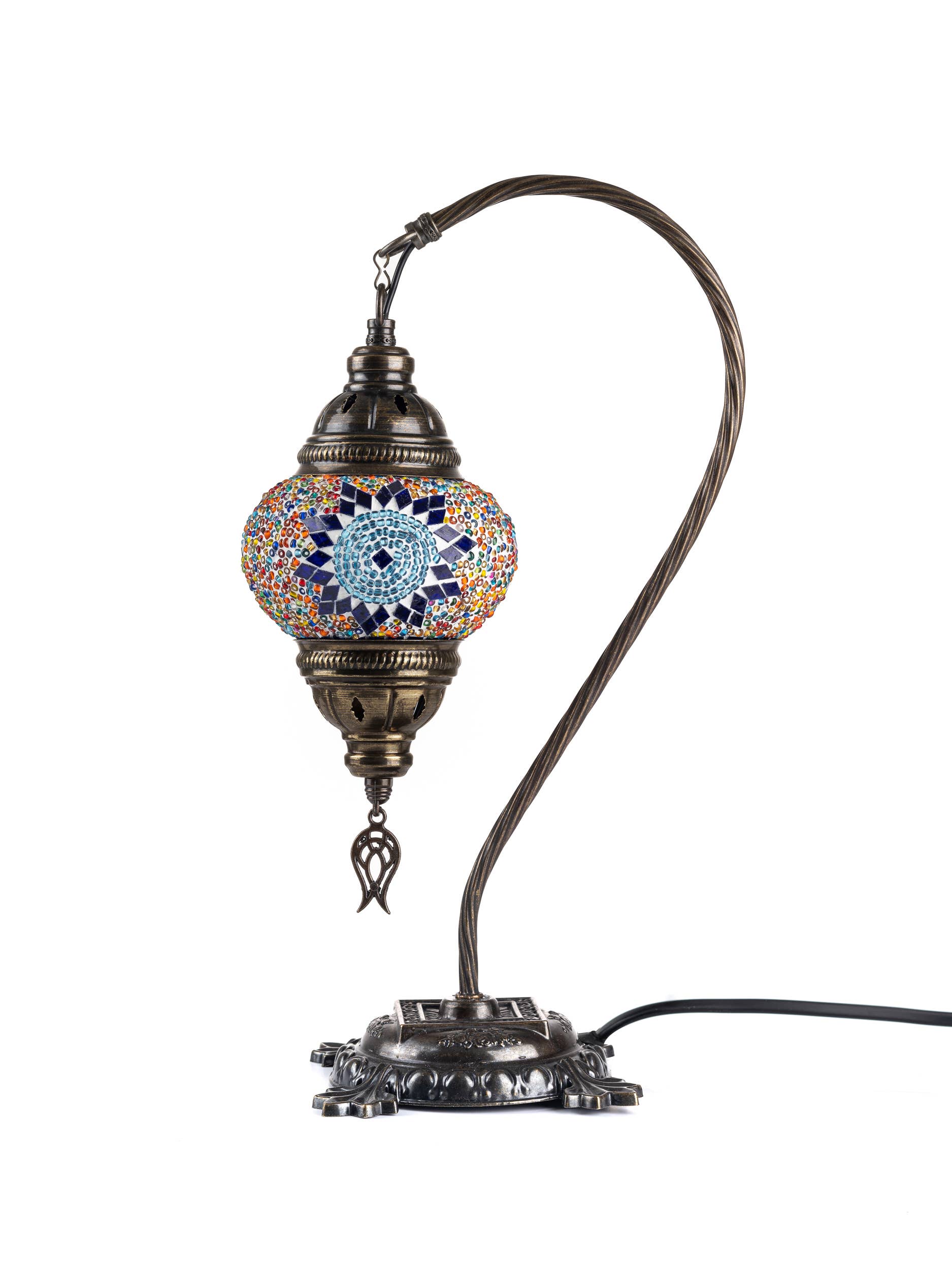 KAFTHAN - Wholesale Accent/Desk Lamp - Swan Neck Mosaic Lamps | Christmas & Holiday Decor Lighting28