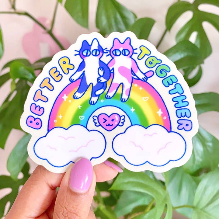 Radhia Rahman - Wholesale Sticker - Better Together Sticker