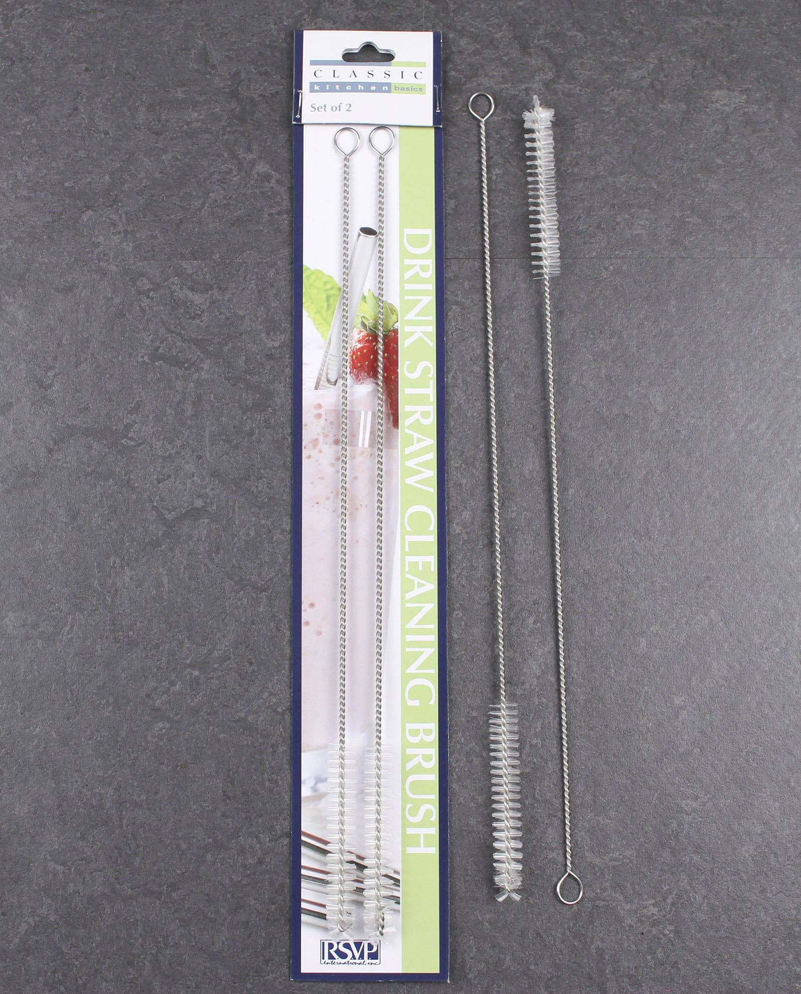 RSVP International - Wholesale Cleaning Brush - Drink Straw Cleaning Brush Set Of 27