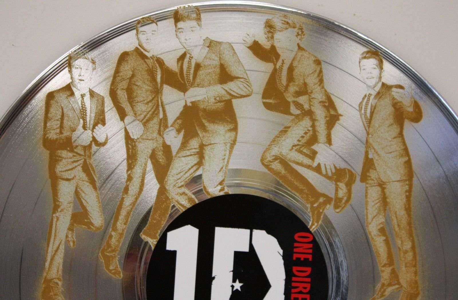 Gold Record Outlet - Wholesale Tafelbladdecoratie - One Direction Platinum Gold Lp Record Laser geëtst Li1