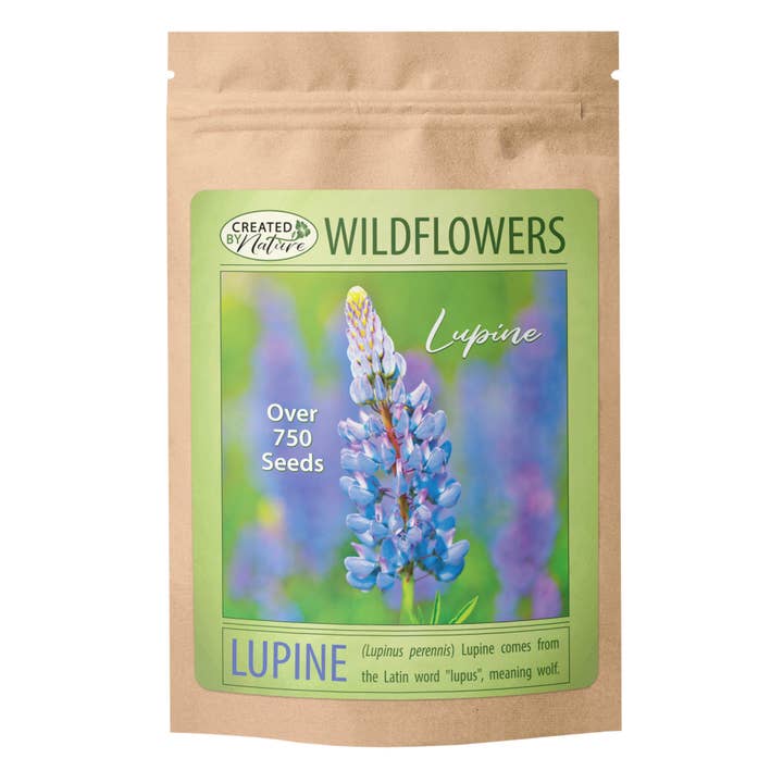 Created By Nature - Wholesale Plant Seeds - Blue Lupine Wildflower Seeds
