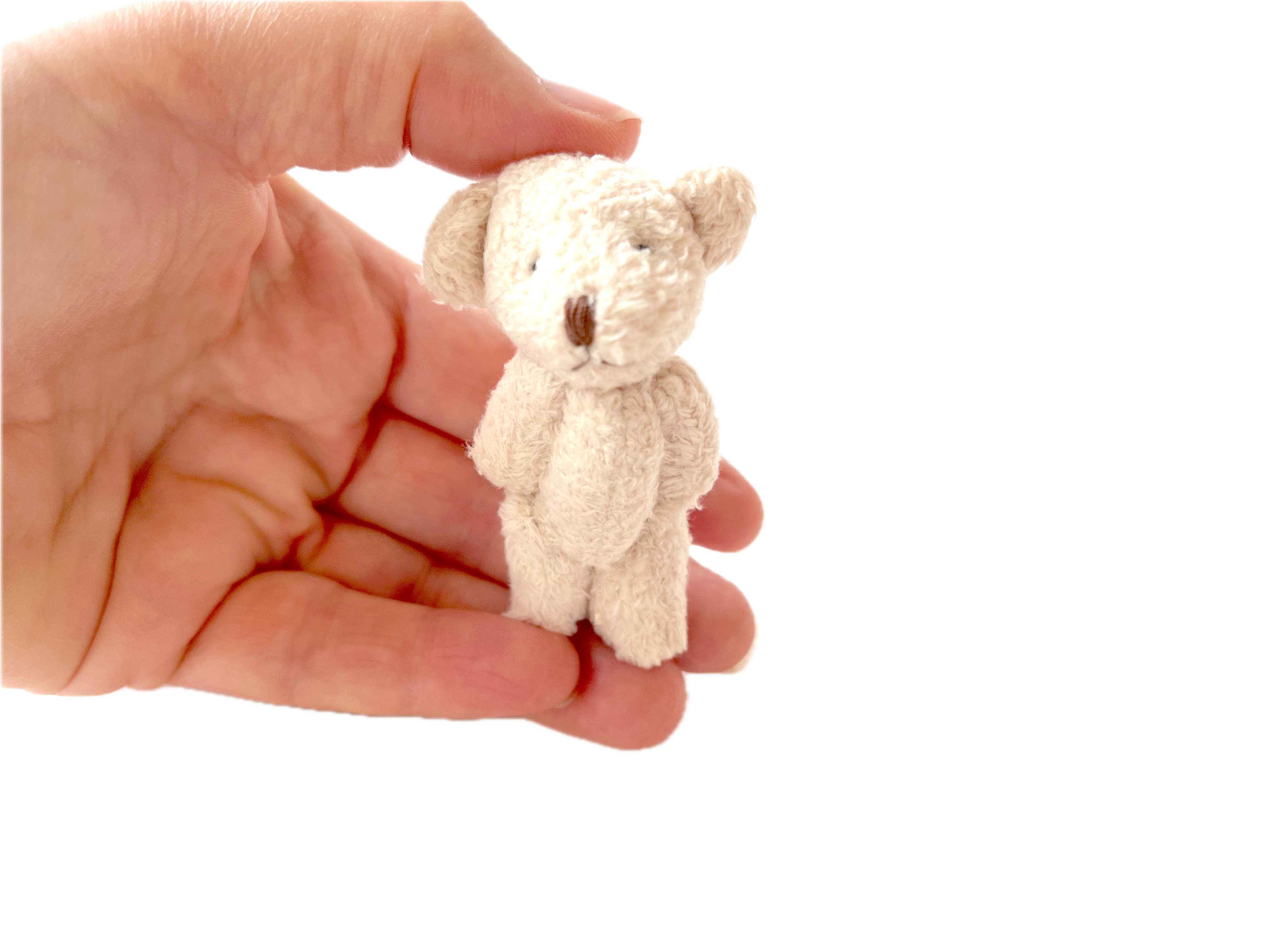 The Gifted Rat - Vendita all'ingrosso Peluche - Bambini e neonati - Portachiavi Orsetto Piccolo Beige Imbottito per Zaino e Tasche6