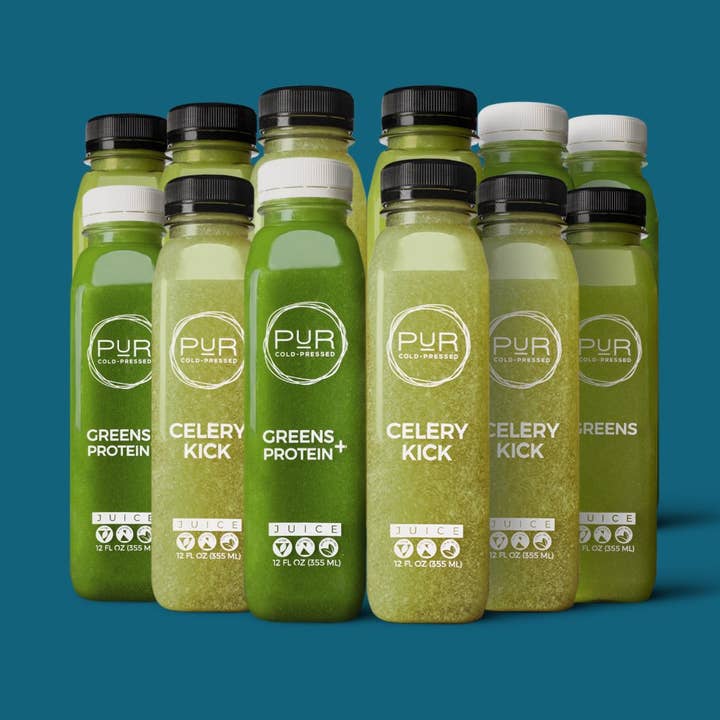 GREENS MEDLEY DAILY JUICE PACK for wholesale by PUR Cold Pressed Juice