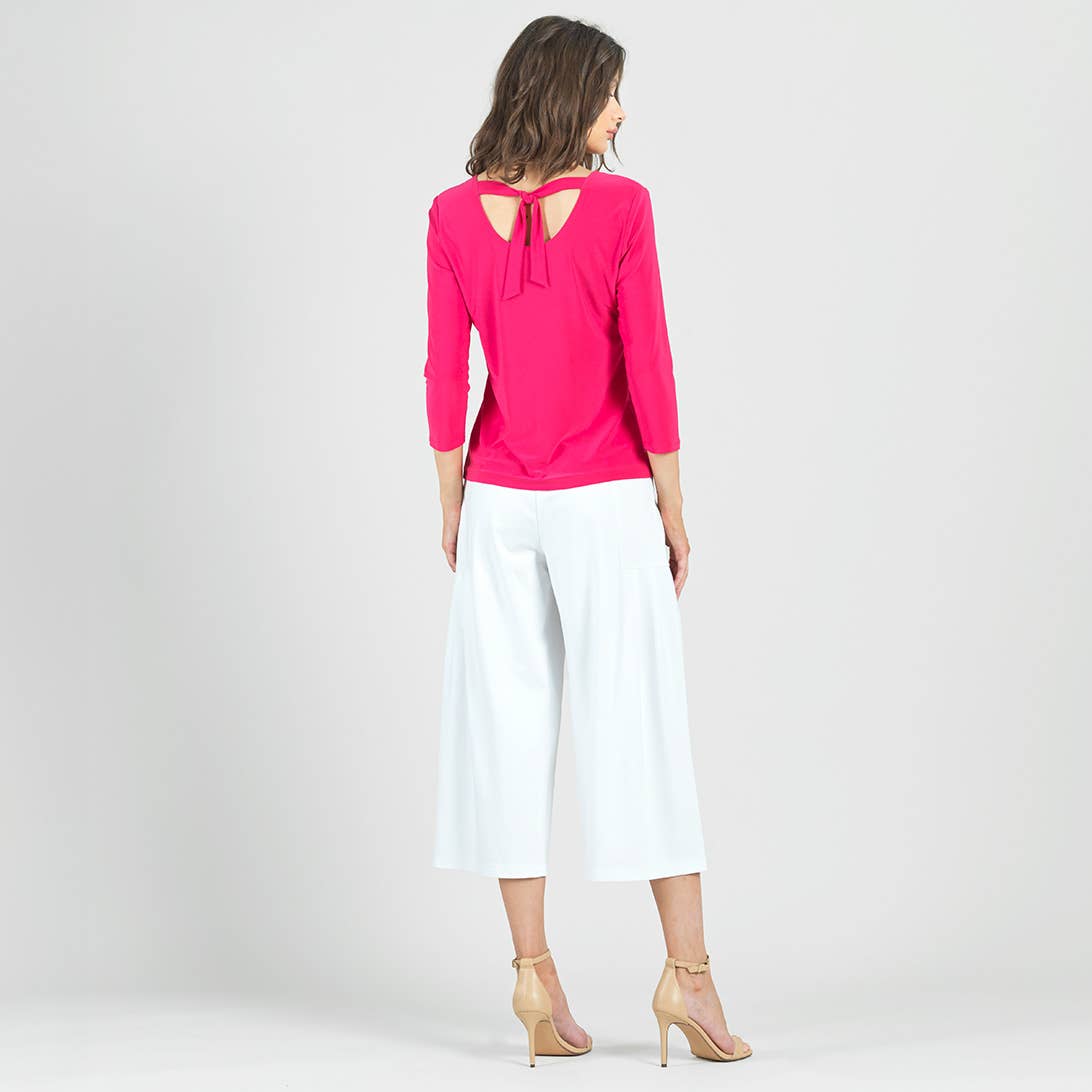 Clara Sunwoo - Vente Haut en maille – femme - T725 - Haut réversible à nouer dans le dos7