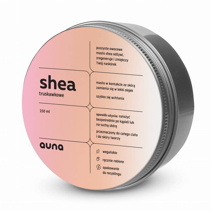 Jordgubb Sheasmör Fluffig Frukt Shea Butter för wholesale av Auna